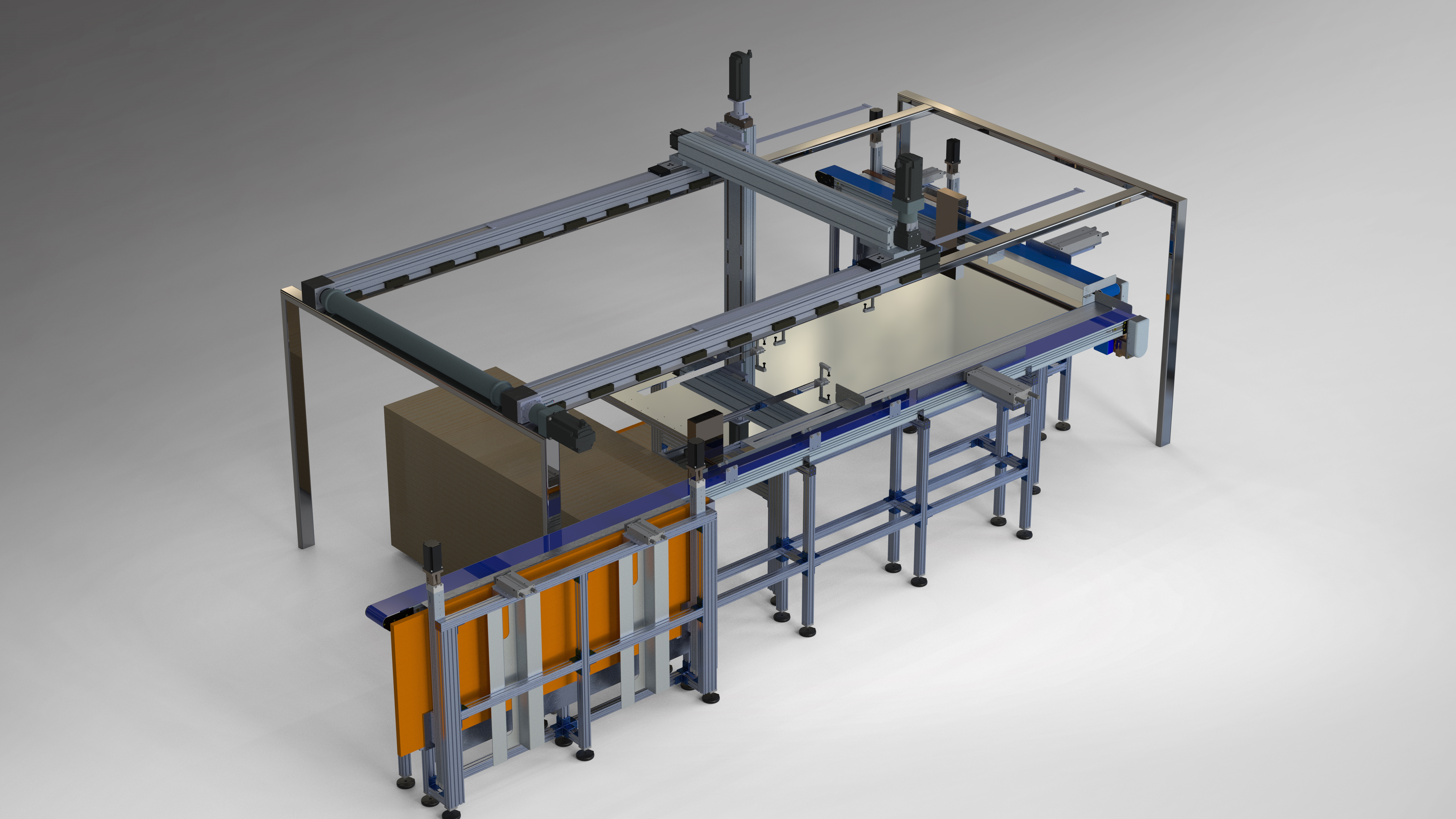 A2004577-木门成型生产线
